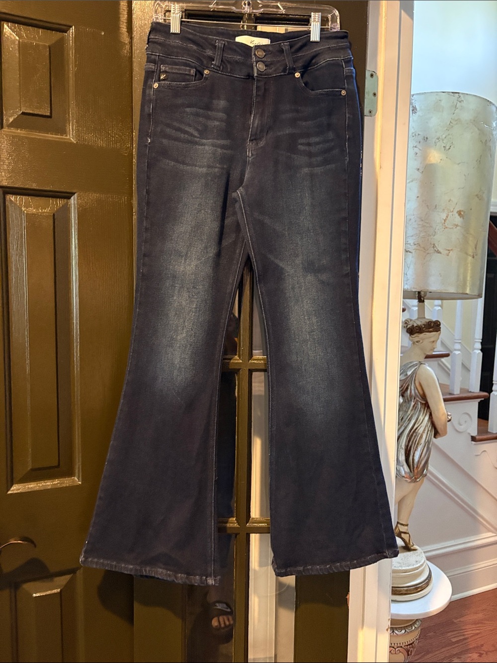 KanCan Dark Indigo Flare Jeans